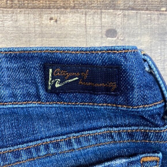 Women's Citizens of Humanity Low Waist Cropped Jeans size 27 - Picture 3 of 7